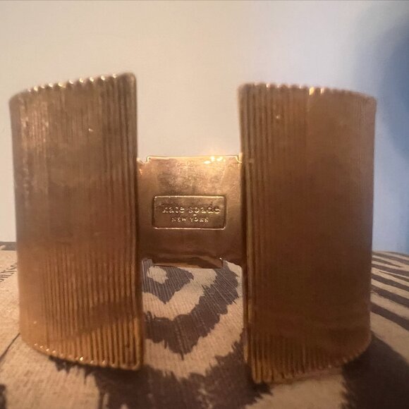 Kate Spade 'All Wrapped Up' Grosgrain Bow Cuff Bracelet - Picture 8 of 10